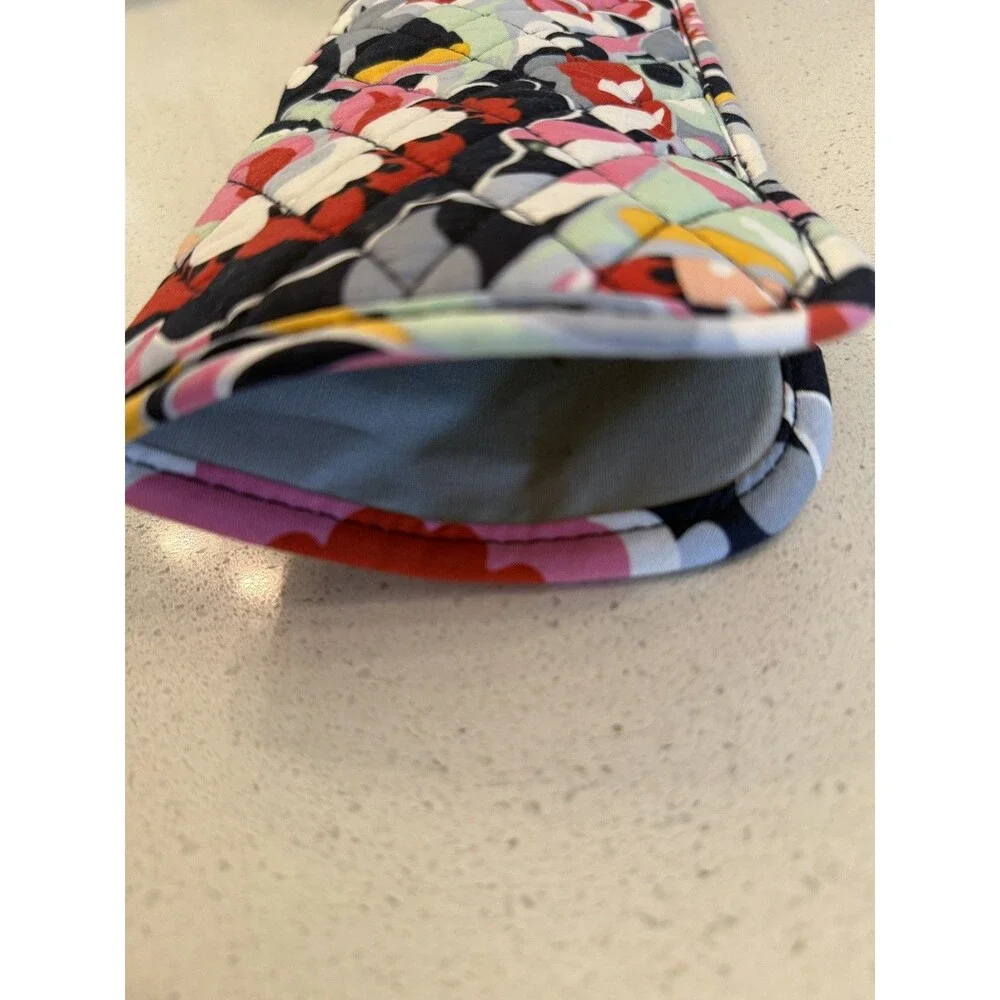 Vera Bradley Styling Iron Cover Curling Flat Iron Travel Case Floral Quilted